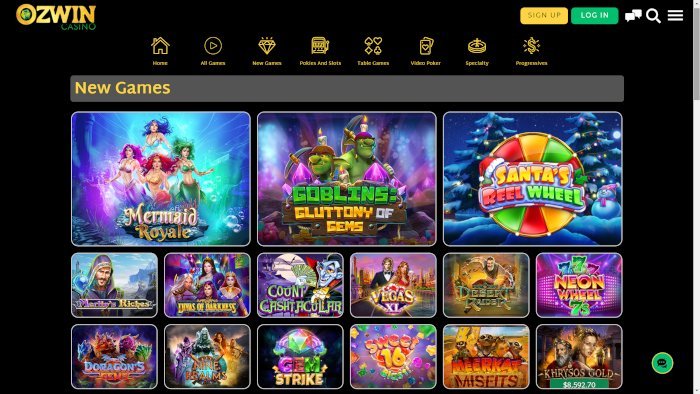 Australia - ozwin casino